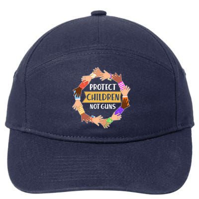 Protect Children Not Guns 7-Panel Snapback Hat