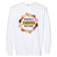 Protect Children Not Guns Garment-Dyed Sweatshirt