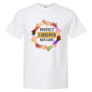 Protect Children Not Guns Garment-Dyed Heavyweight T-Shirt