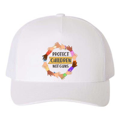 Protect Children Not Guns Yupoong Adult 5-Panel Trucker Hat