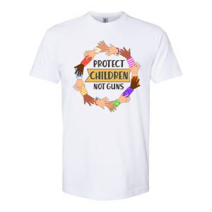 Protect Children Not Guns Softstyle CVC T-Shirt