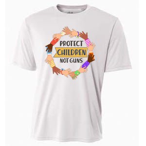 Protect Children Not Guns Cooling Performance Crew T-Shirt