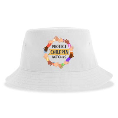 Protect Children Not Guns Sustainable Bucket Hat