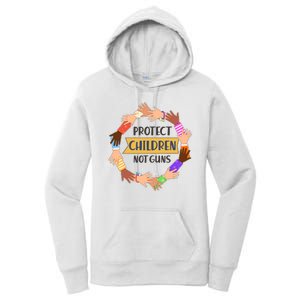 Protect Children Not Guns Women's Pullover Hoodie