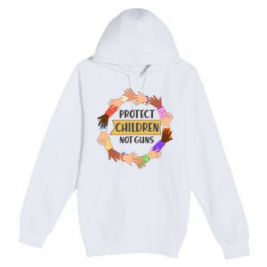 Protect Children Not Guns Premium Pullover Hoodie