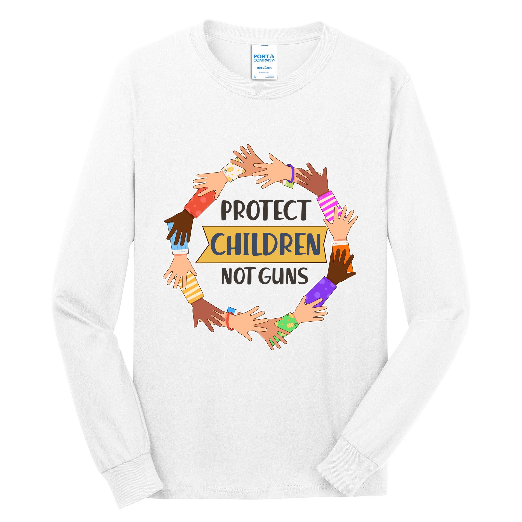 Protect Children Not Guns Tall Long Sleeve T-Shirt