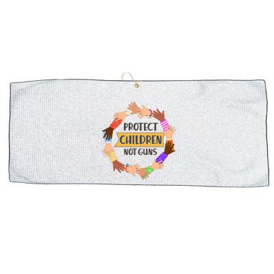 Protect Children Not Guns Large Microfiber Waffle Golf Towel