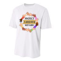 Protect Children Not Guns Performance Sprint T-Shirt