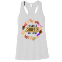 Protect Children Not Guns Women's Racerback Tank