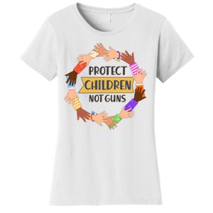 Protect Children Not Guns Women's T-Shirt