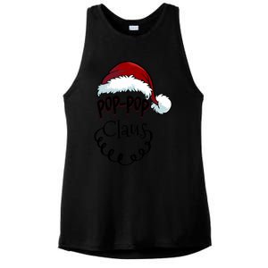 Poppop Claus New Christmas Santa Claus Gift Ladies PosiCharge Tri-Blend Wicking Tank