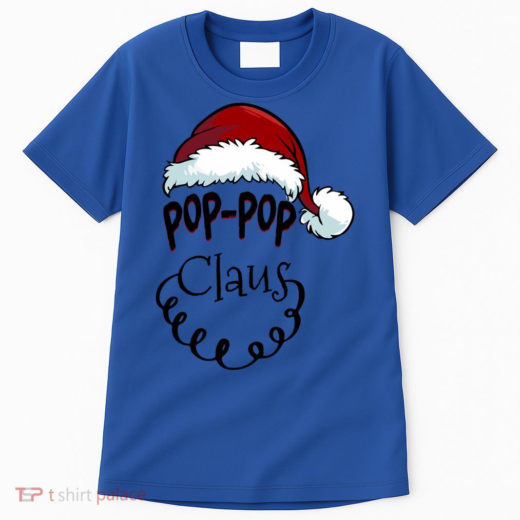 Poppop Claus New Christmas Santa Claus Gift Tall T-Shirt