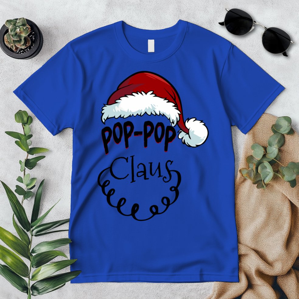 Poppop Claus New Christmas Santa Claus Gift Premium T-Shirt