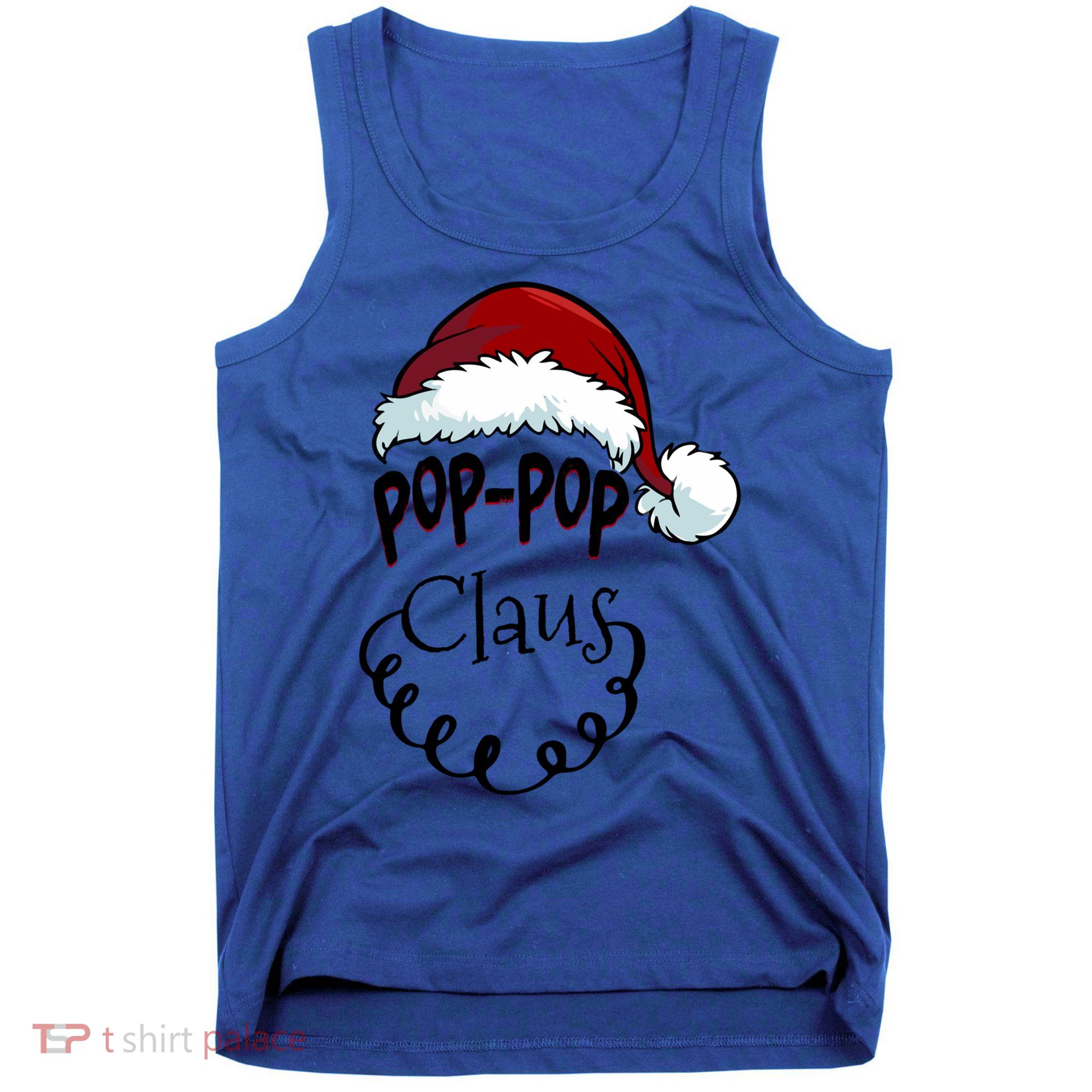 Poppop Claus New Christmas Santa Claus Gift Tank Top