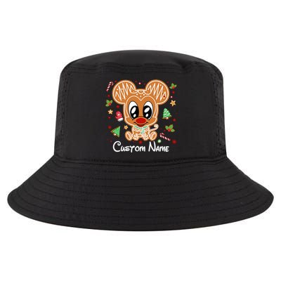 Personalized Custom Name Cute Mouse Family Christmas Cool Comfort Performance Bucket Hat