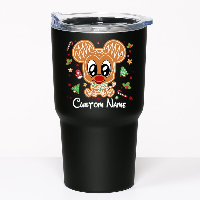 Personalized Custom Name Cute Mouse Family Christmas Tumbler