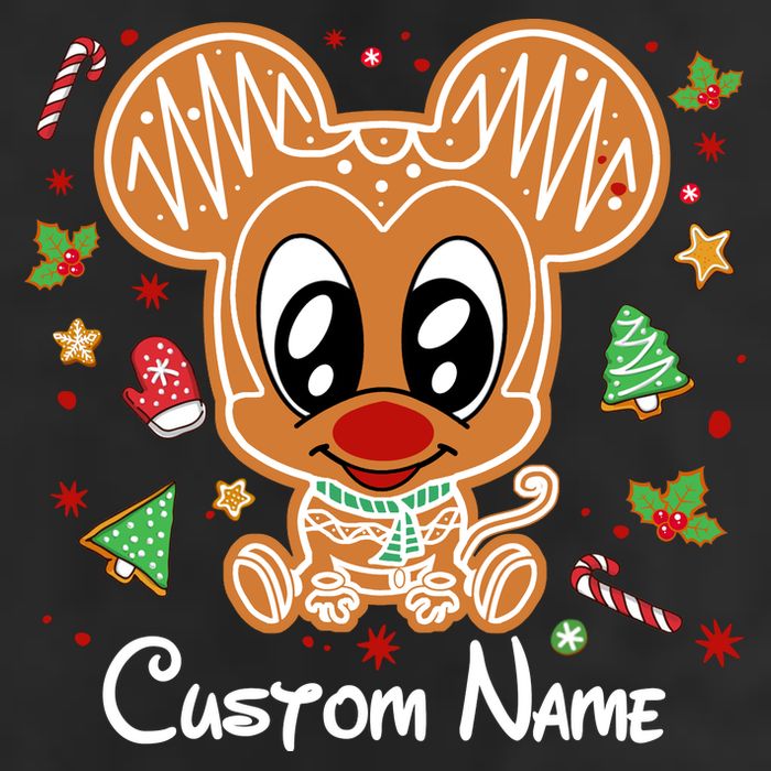 Personalized Custom Name Cute Mouse Family Christmas Tumbler