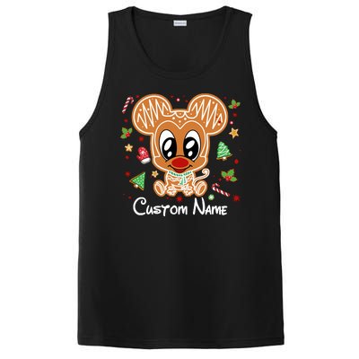 Personalized Custom Name Cute Mouse Family Christmas PosiCharge Competitor Tank