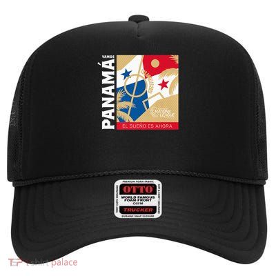 Panama Concacaf Nations League Finals High Crown Mesh Back Trucker Hat