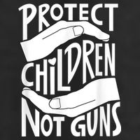 Protect Children Not Guns Orange Cool Comfort Performance Bucket Hat