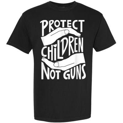 Protect Children Not Guns Orange Garment-Dyed Heavyweight T-Shirt