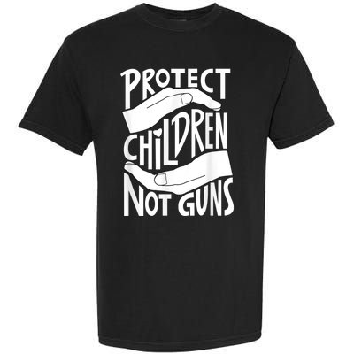 Protect Children Not Guns Orange Garment-Dyed Heavyweight T-Shirt