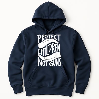 Protect Children Not Guns Orange Hoodie