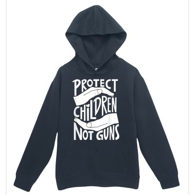 Protect Children Not Guns Orange Urban Pullover Hoodie