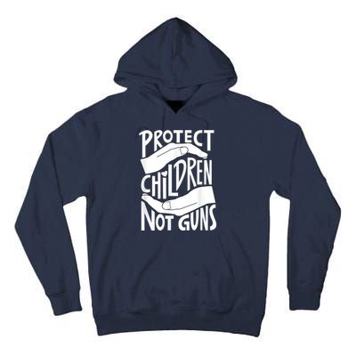 Protect Children Not Guns Orange Tall Hoodie