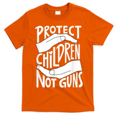 Protect Children Not Guns Orange T-Shirt