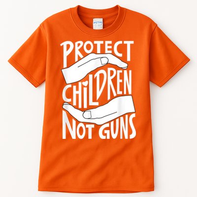 Protect Children Not Guns Orange Tall T-Shirt