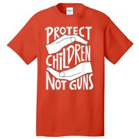 Protect Children Not Guns Orange Tall T-Shirt