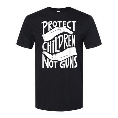 Protect Children Not Guns Orange Softstyle® CVC T-Shirt