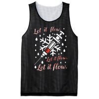 Phlebotomy Christmas Nurse Technician Medical Phleb Mesh Reversible Basketball Jersey Tank