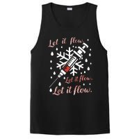 Phlebotomy Christmas Nurse Technician Medical Phleb PosiCharge Competitor Tank