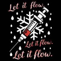 Phlebotomy Christmas Nurse Technician Medical Phleb Womens T-Shirt
