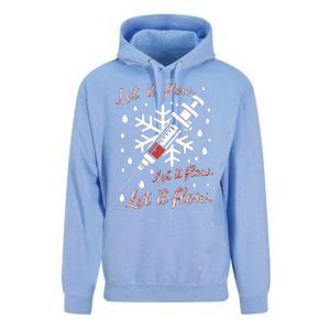 Phlebotomy Christmas Nurse Technician Medical Phleb Unisex Surf Hoodie