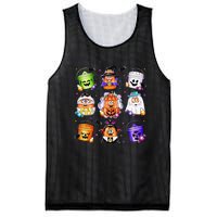 Pumpkin Chicken Nuggets Halloween 90s Vintage Mesh Reversible Basketball Jersey Tank