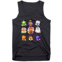 Pumpkin Chicken Nuggets Halloween 90s Vintage Tank Top