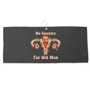 P.R.O Choice No Country For Old Man Women Rights Large Microfiber Waffle Golf Towel