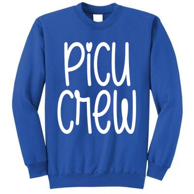 Picu Crew Nurse Nursing Pediatric Intensive Care Unit Rn Gift Sweatshirt