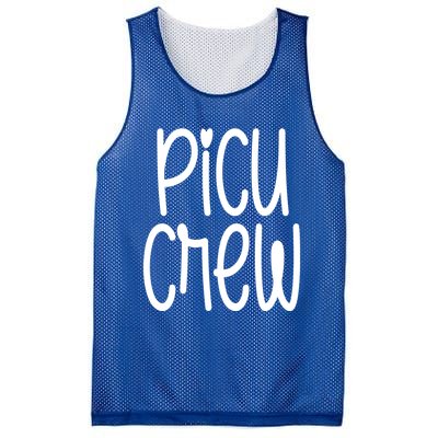 Picu Crew Nurse Nursing Pediatric Intensive Care Unit Rn Gift Mesh Reversible Basketball Jersey Tank