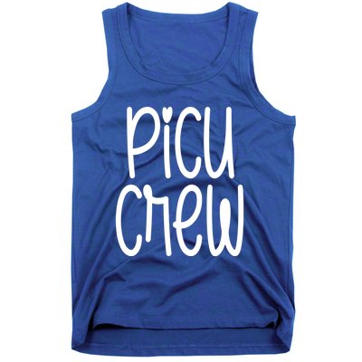 Picu Crew Nurse Nursing Pediatric Intensive Care Unit Rn Gift Tank Top