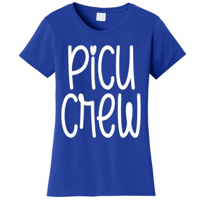 Picu Crew Nurse Nursing Pediatric Intensive Care Unit Rn Gift Women's T-Shirt