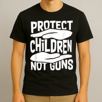 Protect Children Not Guns Wear Orange Enough Gun Violence T-Shirt