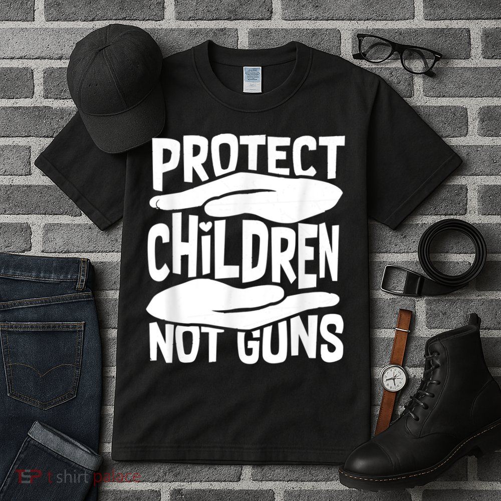 Protect Children Not Guns Wear Orange Enough Gun Violence Tall T-Shirt