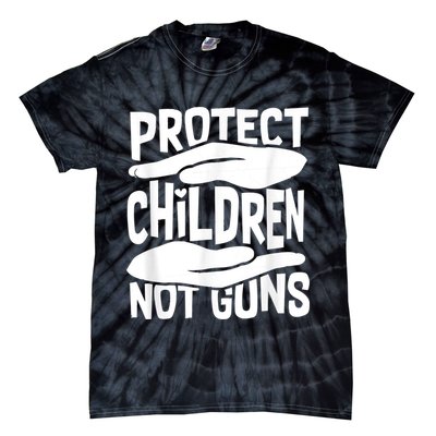 Protect Children Not Guns Wear Orange Enough Gun Violence Tie-Dye T-Shirt