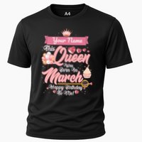 Personalized Custom Name This Queen Was Born In March Happy Birthday To Me Performance Shirt