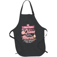 Personalized Custom Name This Queen Was Born In March Happy Birthday To Me Apron