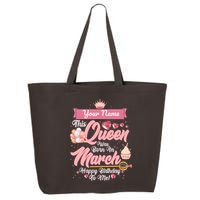 Personalized Custom Name This Queen Was Born In March Happy Birthday To Me 25L Jumbo Tote